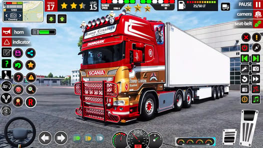 American Truck Cargo Games Sim APK screenshot 1