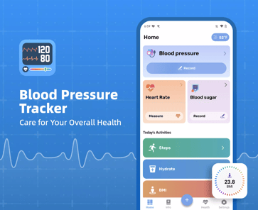 Blood Pressure Tracker APK screenshot 1