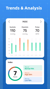 Blood Pressure Tracker APK screenshot 1