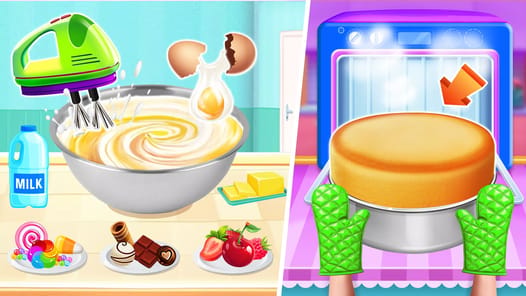 Cake Maker: DIY Cake Games APK screenshot 1