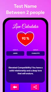 Love Calculator by name APK screenshot 1