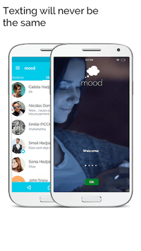 Mood Messenger - SMS & MMS APK screenshot 1