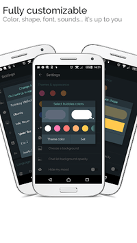 Mood Messenger - SMS & MMS APK screenshot 1