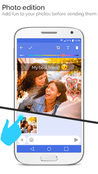 Mood Messenger - SMS & MMS APK screenshot 1