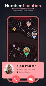 Mobile Number Locator - True C APK screenshot 1