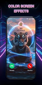 Color Call Theme, Call Screen APK screenshot 1