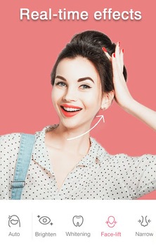 Sweet Selfie - selfie cam, beauty cam, photo edit APK screenshot 1