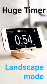 Huge Timer Stopwatch Tabata APK screenshot 1