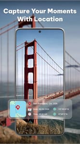 Geotag Photo: Camera Location APK screenshot 1
