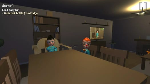 Scary Baby Kids 2: Horror Simu APK screenshot 1