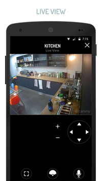 Cammy - Security Camera Alarm APK screenshot 1