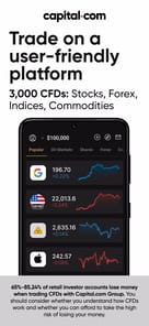 Trading app by Capital.com APK screenshot 1