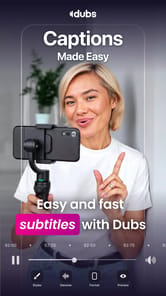 Dubs: Captions for Videos APK screenshot 1