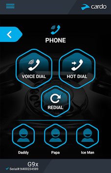 Cardo SmartSet APK screenshot 1