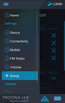 Cardo SmartSet APK screenshot 1