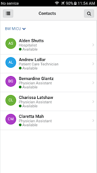 CareAware Connect Messenger APK screenshot 1