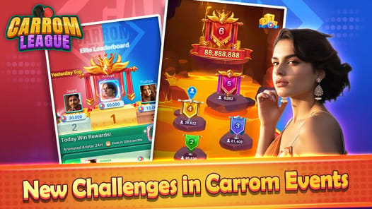 Carrom League APK screenshot 1