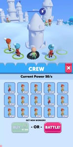 Snow Castle: Idle Clicker APK screenshot 1