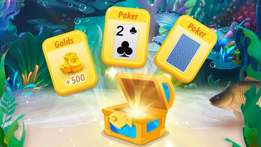 Solitaire Fish World-OceanTrip APK screenshot 1