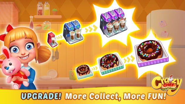 Crazy Chef: Fast Restaurant Cooking Game APK screenshot 1