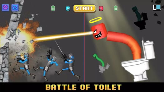 Ragdoll Battle APK screenshot 1