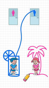 Toilet Rush Race: Pee Master APK screenshot 1