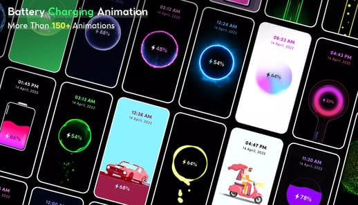 charging animation lock screen APK screenshot 1