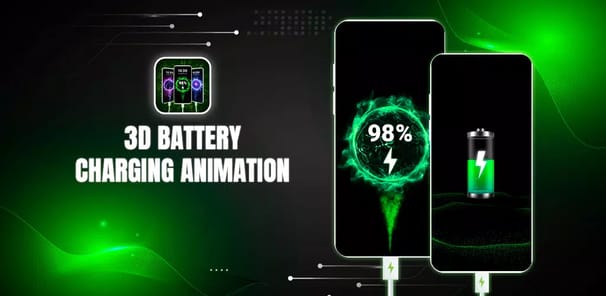 3D Battery Charging Animation APK screenshot 1
