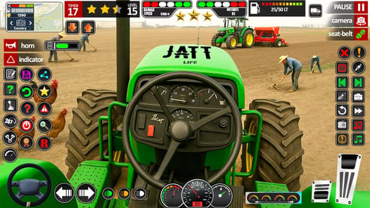 Tractor Farming Game 3D Sim APK screenshot 1