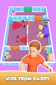 Hide From Daddy: Little Escape APK screenshot 1