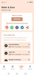 Money Earning App- Chillar APK screenshot 1