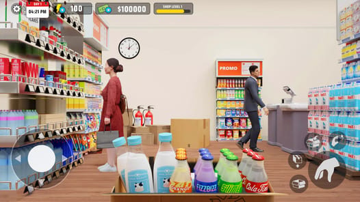 Supermarket Simulator City 3D APK screenshot 1