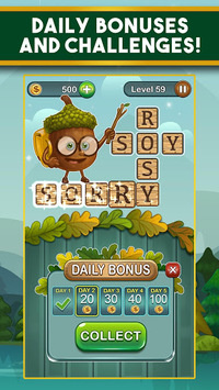 Word Nut: Word Puzzle Games & Crosswords APK screenshot 1