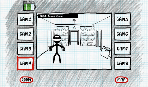 Stickman Five Nights Survival APK screenshot 1