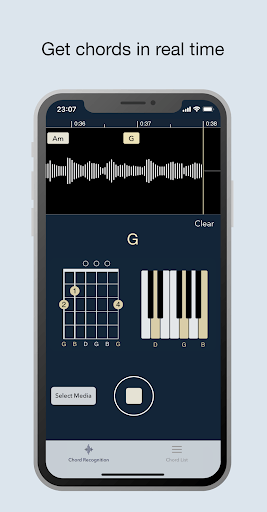 Chord AI - Real-time chord recognition APK screenshot 1