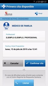SACYL CONECTA APK screenshot 1