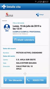 SACYL CONECTA APK screenshot 1
