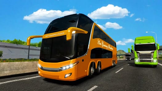 Bus Simulator Coach Bus Games APK screenshot 1