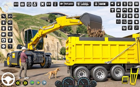 US Construction Game Simulator APK screenshot 1