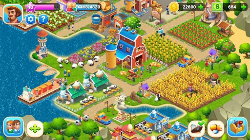 Farm City: Farming & City Building APK screenshot 1