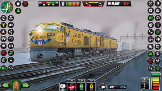 Railway Train Game Simulator APK screenshot 1