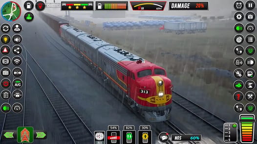 Railway Train Game Simulator APK screenshot 1