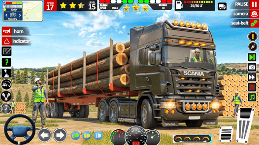 Heavy Truck Simulator Games 3D APK screenshot 1