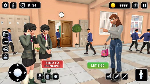 High School Teacher Game 3D APK screenshot 1