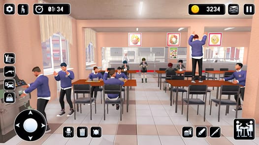 High School Teacher Game 3D APK screenshot 1