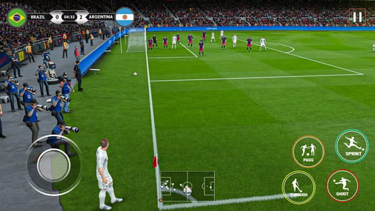 Football Games 2024: Real Goal APK screenshot 1
