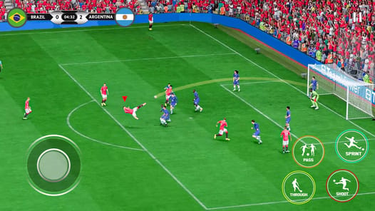 Football Games 2024: Real Goal APK screenshot 1