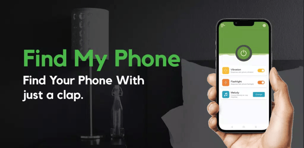 Find my phone by clap APK screenshot 1