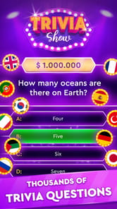 Trivia Game: Millionaire Quiz APK screenshot 1