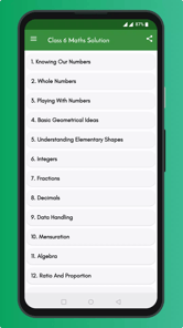 Class 6 Maths NCERT Solution APK screenshot 1 Class 6 Maths NCERT Solution APK screenshot 1